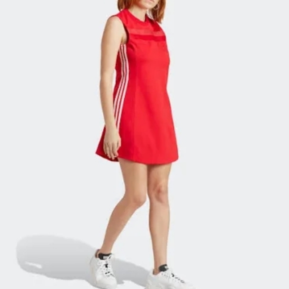 Adidas Originals Women's Blue Version 83-C Dress, RED sz 6 and 10 BNWT - Picture 3 of 9